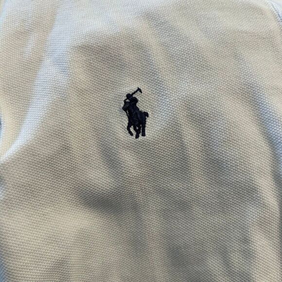 Polo Ralph Lauren white polo shirt tee top size S - Picture 3 of 7